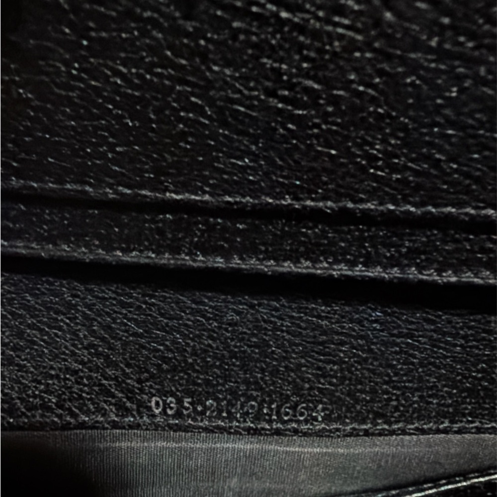 Gucci Leather Bifold Long Wallet Unisex - Picture 6 of 6